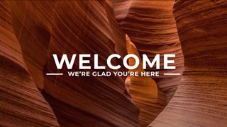 Canyon Welcome Title