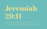Jeremiah 29:11 (67660)