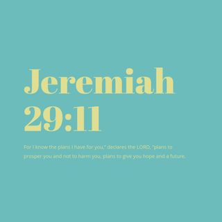 Jeremiah 29:11