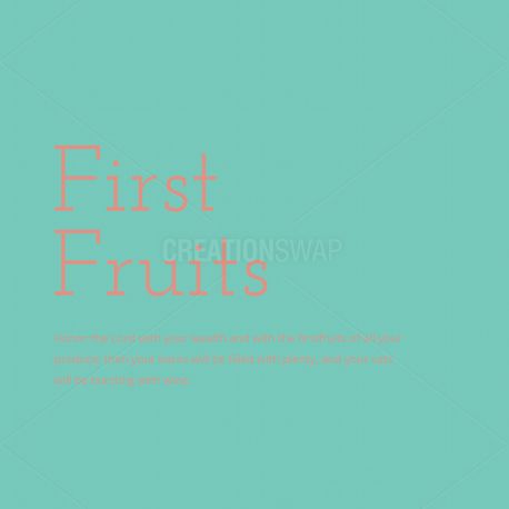 First Fruits (68636)