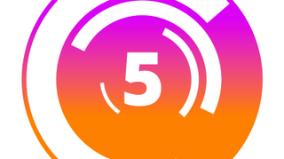 Neon Circle Countdown 1
