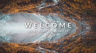 Fall Mountain Welcome