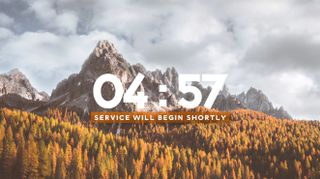 Fall Landscape Countdown