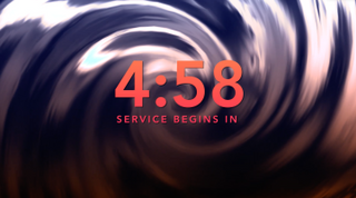 Radial Swirl Countdown