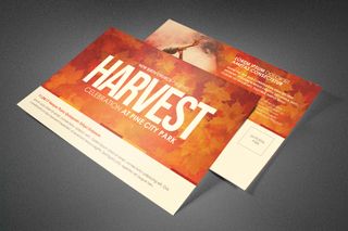 Harvest Celebration Postcard