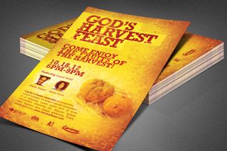 God's Harvest Feast Flyer