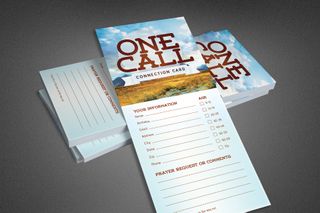 One Call Connection Card