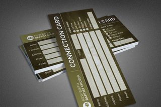 Sheep Church Connection Card