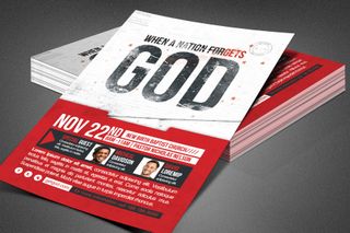 Nation Forgets God Flyer