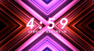 Neon Arrows Countdown