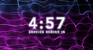 Flowing Lines Countdown