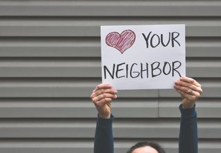 Love Your Neighbor Sign