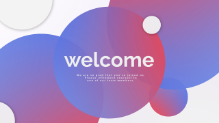 Modern Welcome Motion Title