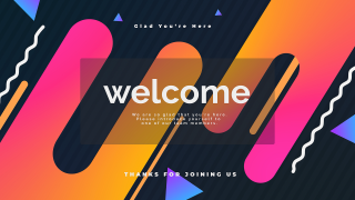 Modern Welcome Motion Title