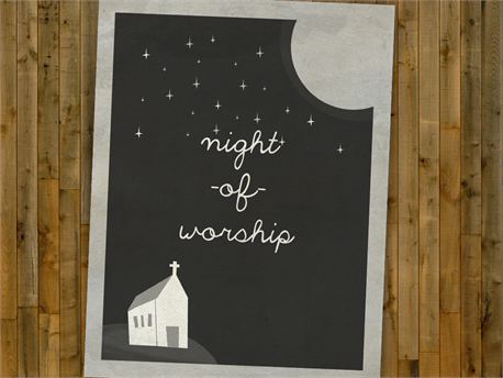 night of worship flyer (9805)