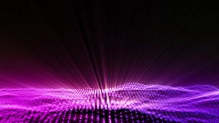 particle lights background