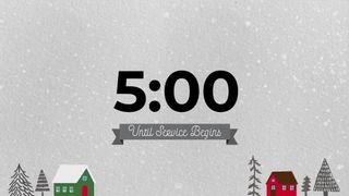 Countdown Christmas Snow 