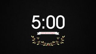 Christmas Eve Candle Countdown