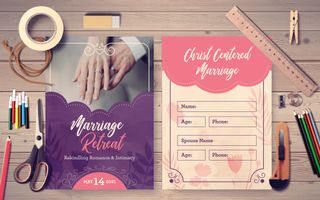 Marriage Retreat Postcard