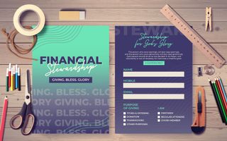 Financial Stewardship Postcard