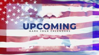 Patriotic Upcoming Slide